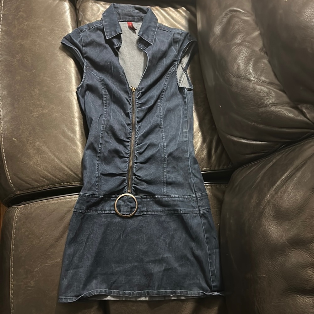 Max Rave XS kids denim dress